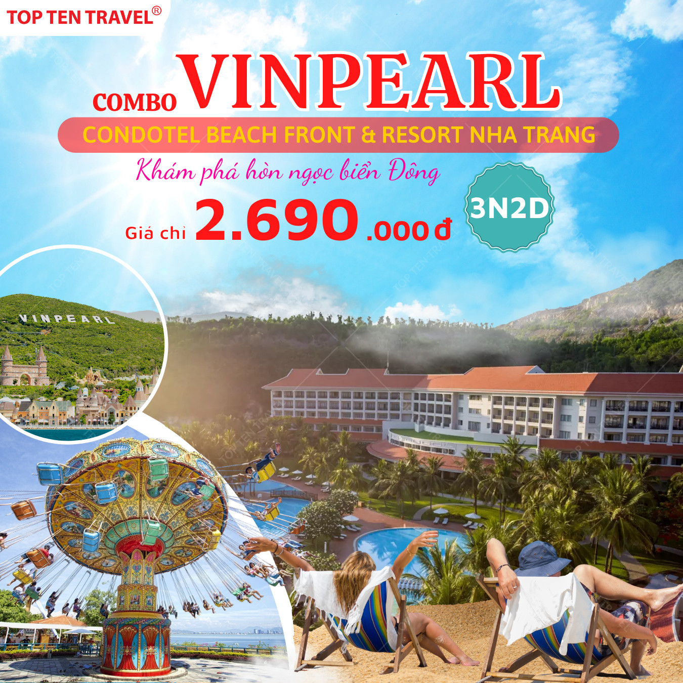 Tour Combo Light Pearl Nha Trang 2022 | 3N2D